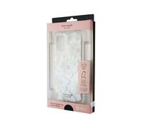 Coque rigide défensive Kate Spade pour Galaxy S20+ Hollyhock blanche/transparente