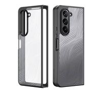 COQUE RIGIDE DUX DUCIS AIMO ANTI CHOC POUR SAMSUNG Z FOLD 5 5G TRANSPARENT NOIR