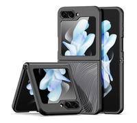 COQUE RIGIDE DUX DUCIS AIMO POUR SAMSUNG GALAXY Z FLIP 5 5G TRANSPARENT ET NOIR