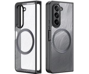 COQUE RIGIDE DUX DUCIX AIMO MAGSAFE POUR SAMSUNG Z FOLD 5 5G TRANSPARENT NOIR