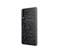 Coque Rigide effet prisme WITS pour Galaxy A7 A750 2018 Samsung Noir transparent