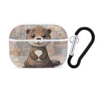 Coque rigide en polycarbonate pour AirPods Pro 2ème génération pour homme et femme - Ouverture facile - Style blanc
