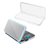 Coque rigide en polycarbonate transparent pour nouvelle 2DS XL/LL, coque de protection pour 2DS XL et 2DS LL accessoires de couverture de protection