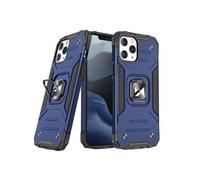 Coque rigide et semi-rigide pour iPhone 13 Bleu
