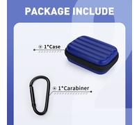 Coque Rigide Eva,Étui De Protection Pour Disque Dur Ssd,,Compatible Avec Samsung T7/T7 Touch/Shield - Type Blue