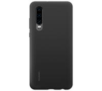 HUAWEI Coque rigide finition soft touch noire pour Huawei P30