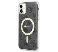 Coque rigide Guess MagSafe 4G pour iPhone 11, noire