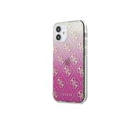 Coque Rigide Guess Pour Iphone 12 Mini 5.4 Rose Dégradé
