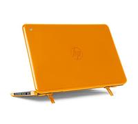 Coque Rigide mCover pour Chromebook HP 14-DBxxxx / 14-G5 / 14-CA0xxxx Series (non compatible avec TOUS les autres modèles) (Orange)