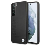 Coque rigide noire avec logo BMW pour Samsung Galaxy S22 Plus