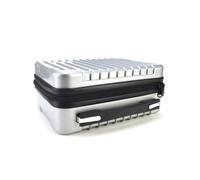 Coque Rigide PC Sac de Stockage Boîte à Outils pour UAV Protection de Voyage Joint de Voiture Résistant à L'usure Amortisseur Résistant Mallette de Transport, Argent (Silver)