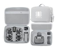 Coque rigide portable pour DJI Avata 360 Fly More Combo, étui de rangement pour drone Avata 360, télécommande RC2, concentrateur de charge et accessoires de batterie (Style B, gris)