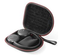 Coque Rigide pour Casque sans Fil Bluetooth Sony MDR-ZX330BT Sony WH-CH500, Sac de Transport et de Protection de Voyage - Noir(Doublure Noire)
