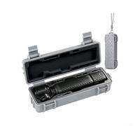 Coque rigide pour DJI Osmo Pocket 4, couvercle hermétique extérieur ABS et intérieur en silicone souple pour équipement (gris)