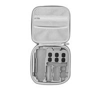 Coque rigide pour DJI Pocket 3/4 - Résistante aux chocs - Étanche - Organiseur de rangement en polyuréthane avec coussinet magnétique pour filtres ND Mic2 et accessoires, Pocket3 Gris, Cool