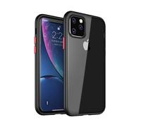 Coque rigide pour iPhone 11 Pro Max - Noir translucide/Rouge - Novodio
