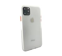 Coque rigide pour iPhone 11 Pro Max - Translucide/orange - Novodio