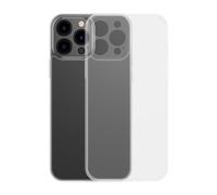 Coque rigide pour iPhone 13 Pro Max avec cadre en gel transparent