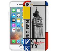 Coque Rigide pour iPhone 7 et iPhone 8 Big Ben London Akashi Transparent