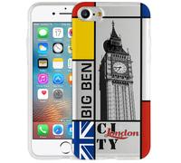 Coque Rigide pour iPhone 7 et iPhone 8 Big Ben London Transparent
