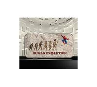 Coque rigide pour iPhone PLUS 8+ HUMAN EVOLUTION SUPER HEROS SPIDERMAN 07