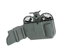 Coque rigide résistante aux intempéries, parfaite pour ranger les composants de caméra volante et les petits appareils, comprend des sangles intérieures pour un planificateur compact de pièces d'UAV