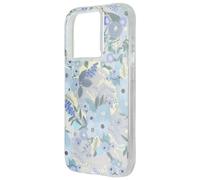 Coque Rigide Rifle Paper Pour MagSafe Pour iPhone 15 Pro - Garden Party Bleu