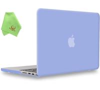 Coque Rigide Smooth Soft Touch pour MacBook Pro (Retina, 15 Pouces, mi-2012 à mi-2015), modèle A1398, sans CD-ROM, sans Barre Tactile, Bleu Serenity