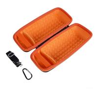 Coque rigide sur mesure pour haut-parleur Jbl Charge 6 en EVA résistant à l'humidité et rembourrage interne pour un transport sûr Orange