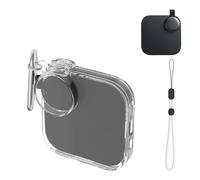 Coque rigide transparente en polycarbonate compatible avec l'enregistreur vocal Anker Soundcore, coque de protection transparente anti-poussière anti-rayures et antichoc avec découpes précises