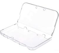 Coque rigide ultra transparente pour Nintendo 3DS XL LL, coque de protection transparente en polycarbonate avec découpes précises, design léger à rabat