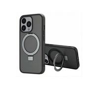 Accezz Coque Ring Stand avec MagSafe pour Apple iPhone 13 Pro - Noir