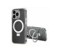 Accezz Coque Ring Stand avec MagSafe pour Apple iPhone 13 Pro - Transparent