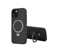 Accezz Coque Ring Stand avec MagSafe pour Apple iPhone 14 - Noir
