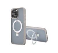 Coque Ring Stand avec MagSafe pour iPhone 15 Pro Max - Gris