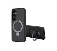 Accezz Coque Ring Stand avec MagSafe pour Samsung Galaxy S24 - Noir