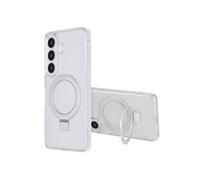 Accezz Coque Ring Stand avec MagSafe pour Samsung Galaxy S26 - Transparent