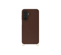Coque Rivièra MagSafe pour Samsung Galaxy A17 (5G/4G) - Crochets amovibles - Brun foncé