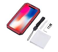 Coque robuste pour iPhone 7/8, style Tough Armour Defender, pare-chocs métallique renforcé avec protection intégrale, étanche et résistante aux