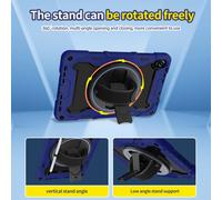 Coque robuste rotative pour Huawei Honor Pad 9 8 X9a X8a X8 Pro X9 V7 7 6 V6 MatePad 11.5 11 SE 10.4 10.1 C5e T 10 10S, housse de support Black-With Strap