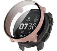 Coque Rose Pour Suunto Vertical ¿ Protection Complète Pc + Film Trempé Anti-Rayures, Accès Total Aux Fonctions