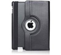 Coque Rotative 360 Noir pour Apple iPad AIR 2 / AIR 1 - Housse Etui Protection Fermerture Elastique Phonillico®