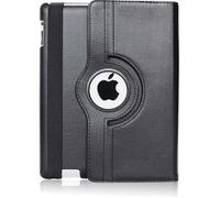 Coque Rotative 360 Noir pour Apple iPad MINI 1 - MINI 2 - MINI 3 - Housse Etui Protection Fermerture Elastique Phonillico®