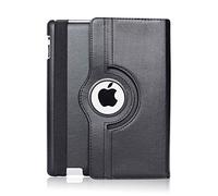 Coque Rotative 360° Noir pour iPad 7/8 / 9-10,2 Pouces - Coque Housse Etui Protection Rotation 360 Degres Fonction Portrait Paysage Phonillico®