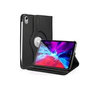 Housse Tablette Phonillico Coque Rotative 360 Noir pour iPad MINI 6 e génération 2021 - Housse Etui Protection Fermerture Elastique