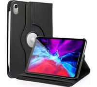 Coque Rotative 360 Noir pour iPad MINI 6 e génération 2021 - Housse Etui Protection Fermerture Elastique