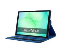 Coque rotative à 360° pour Samsung Galaxy Tab A11 8,7 pouces Couleur bleue