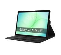 Coque rotative à 360° pour Samsung Galaxy Tab A11+ Plus Couleur noire