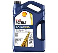 Coque Rotella T6 complète synthétique Heavy Duty Huile Moteur 5 W-40