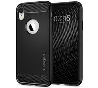 COQUE RUGGED ARMOR DE MARQUE SPIGEN POUR IPHONE 13 DE COULEUR NOIR